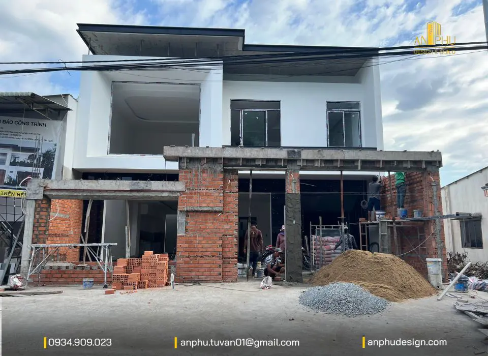 thi công xây dựng cổng biệt thự