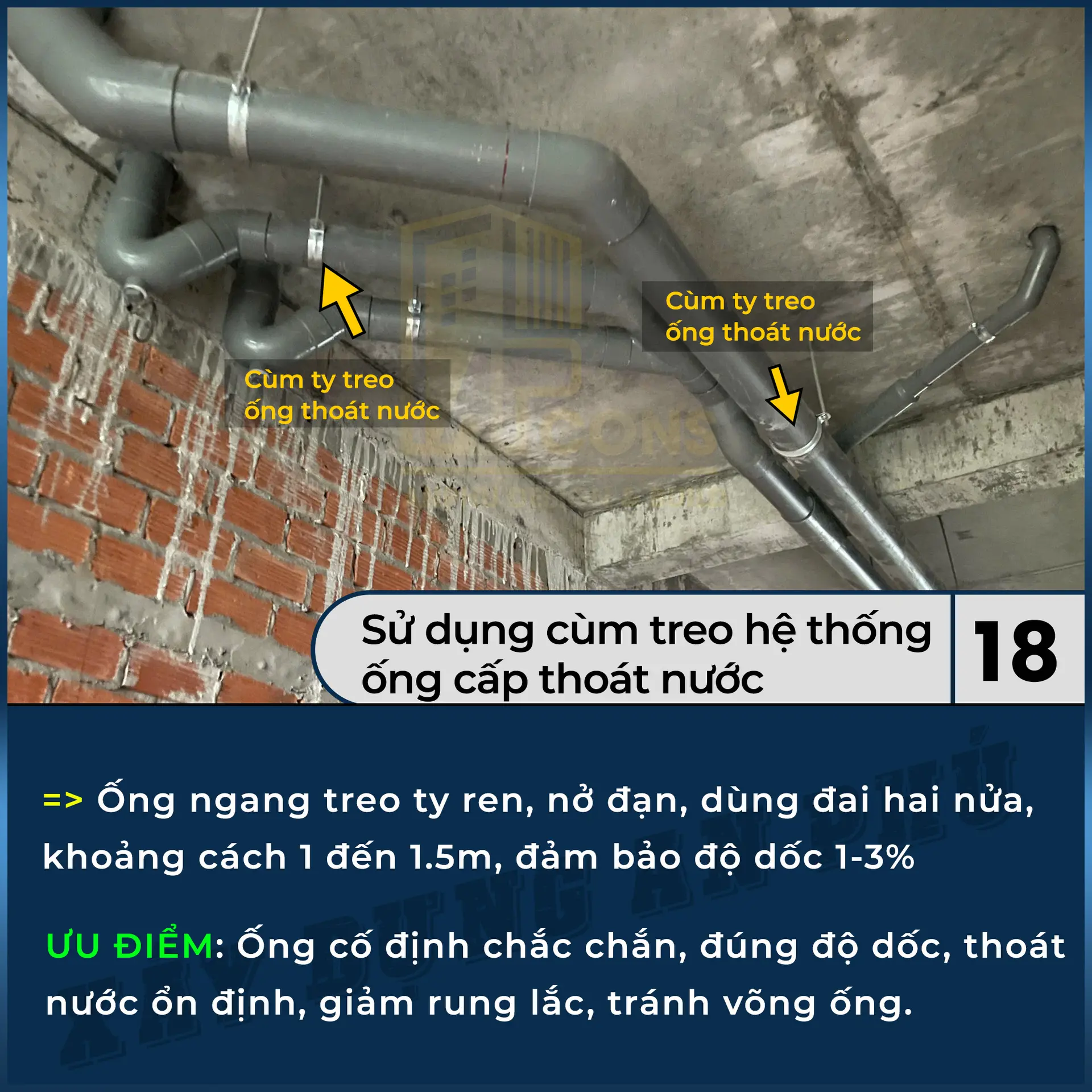 18. cùm ty treo ống nước
