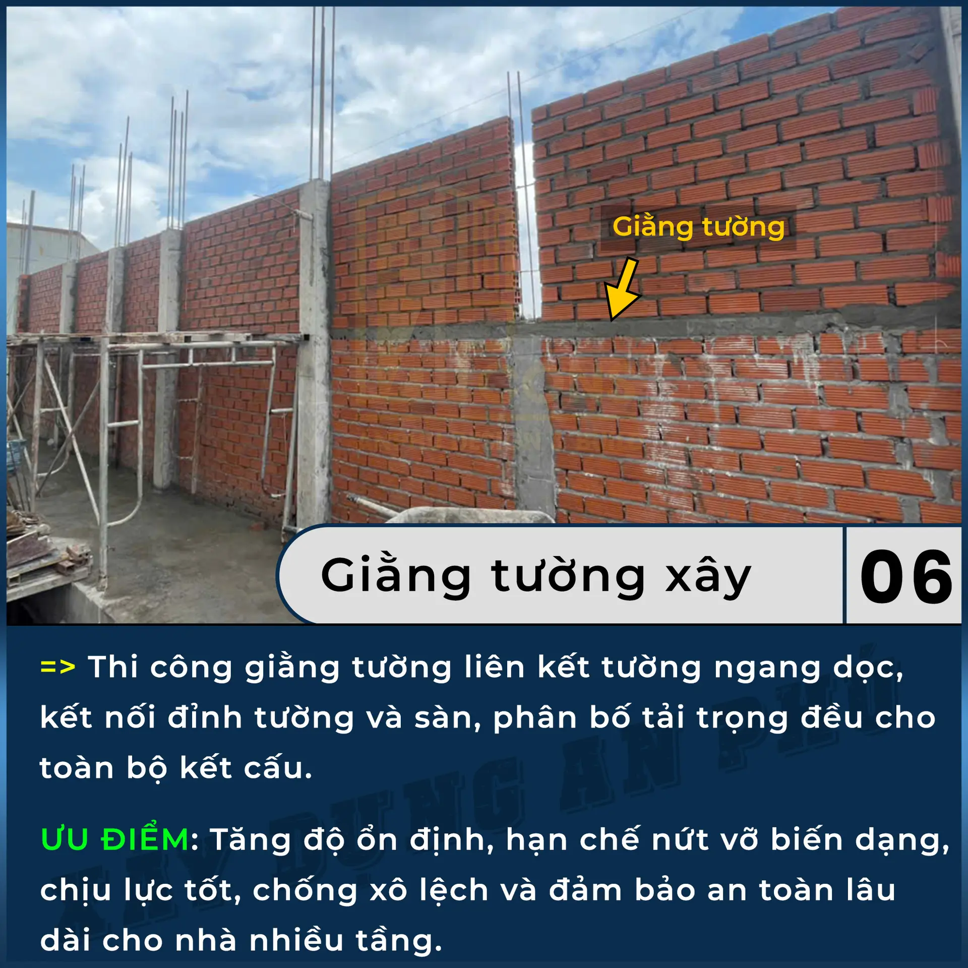 6. giằng tường xây