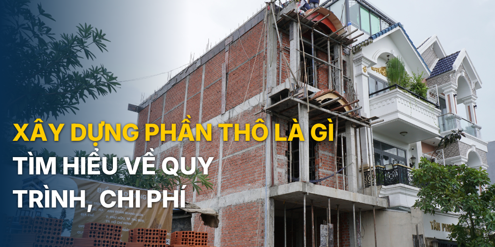 ảnh bìa xây nhà phần thô là gì