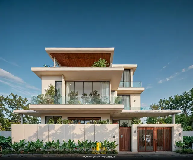 biệt thự 2 tầng 3
