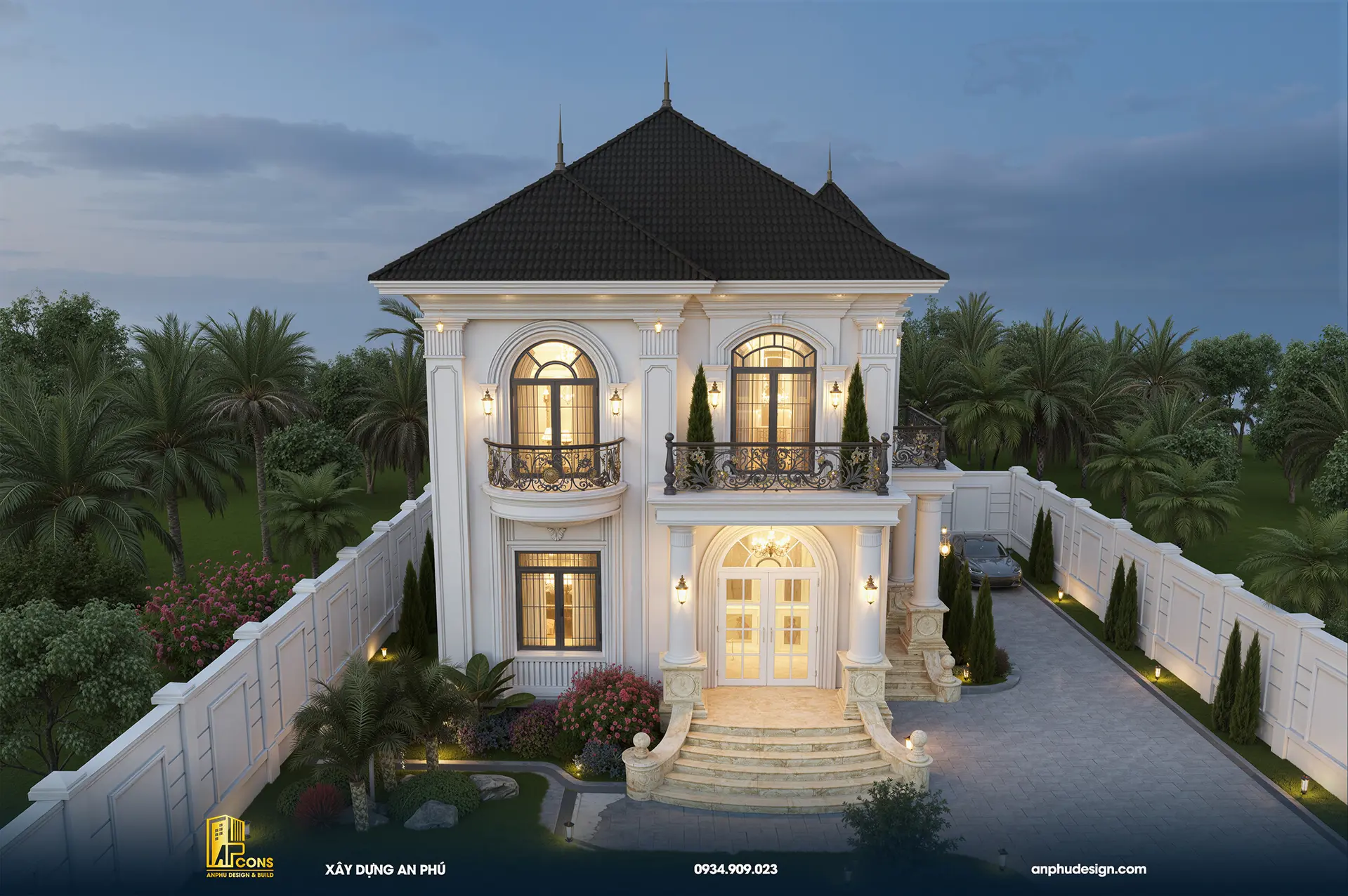 biet-thu-mai-nhat-tan-co-dien-8x18m-2