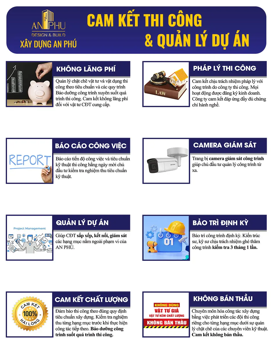 cam kết xây nhà phần thô