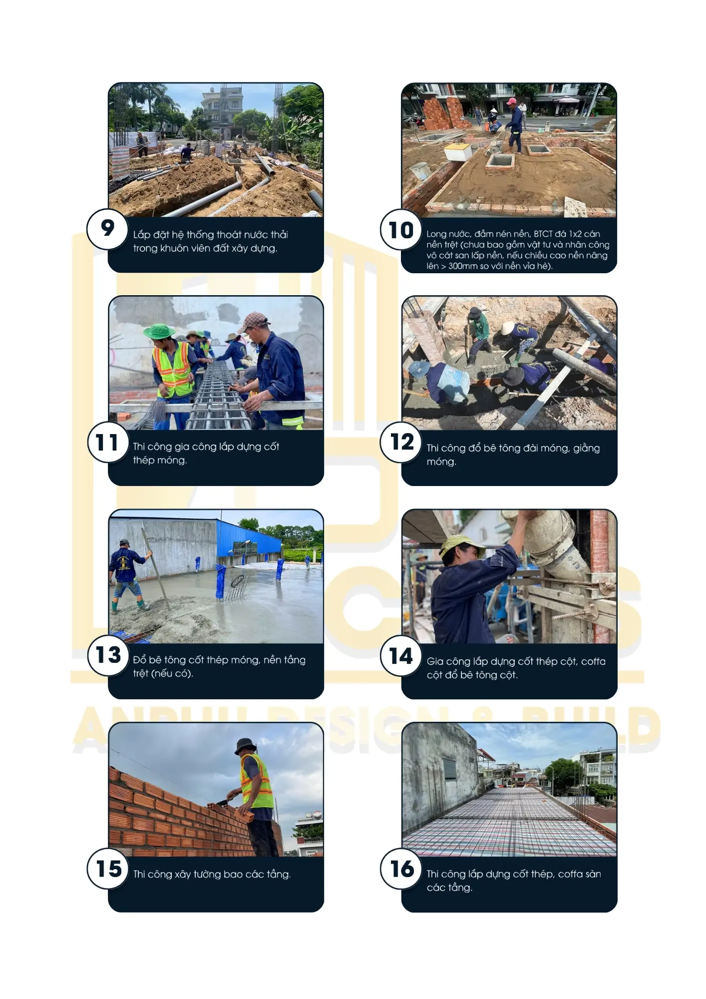 CÔNG TÁC THI CÔNG PHẦN THÔ & NHÂN CÔNG HOÀN THIỆN 2