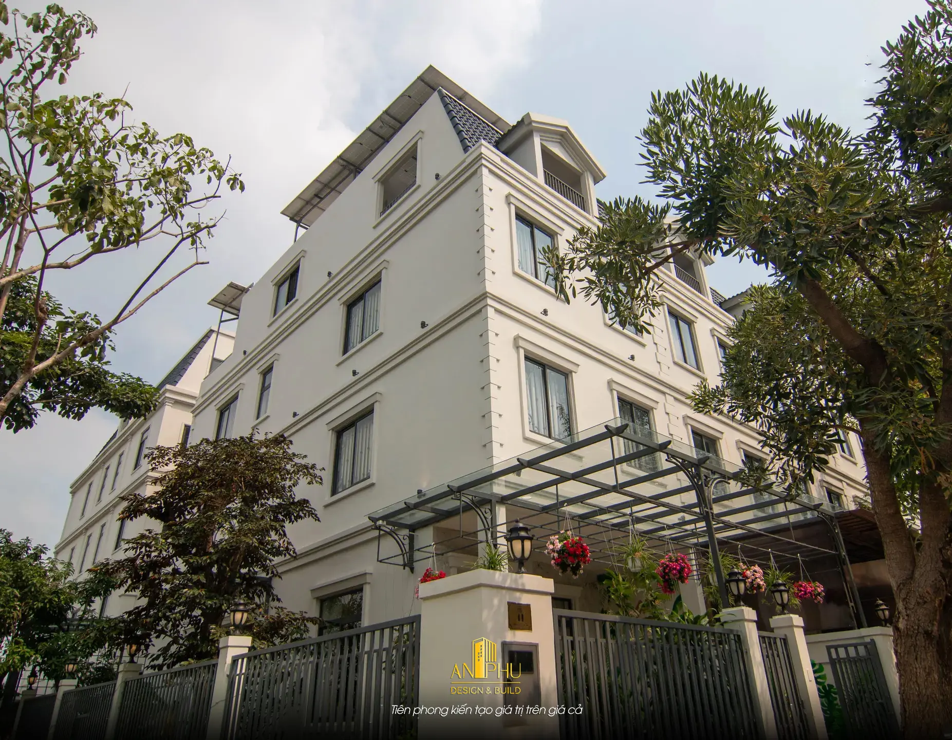 Công trình thực tế nhà phố 3 tầng dự án Lakeview City