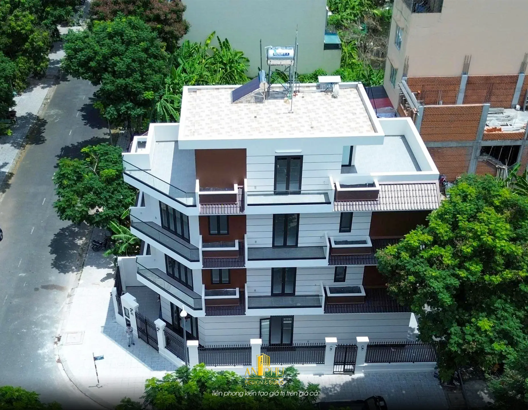 Mẫu nhà phố kinh doanh cho thê 2 mặt tiền 4 tầng thuộc dự án Hưng Phú, Phước Long, Hồ Chí Minh