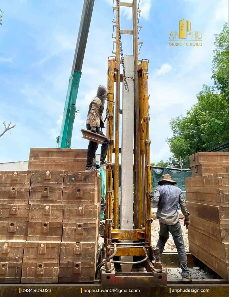 ép cọc tải sắt