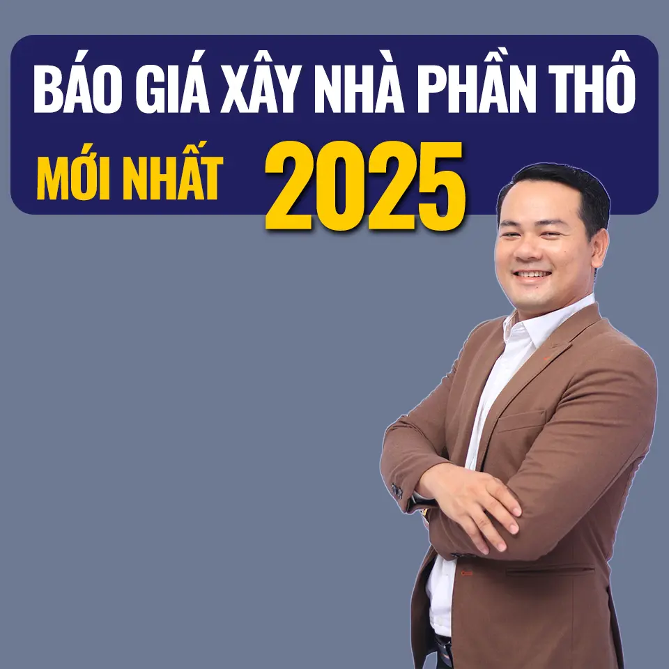 giá xây nhà phần thô