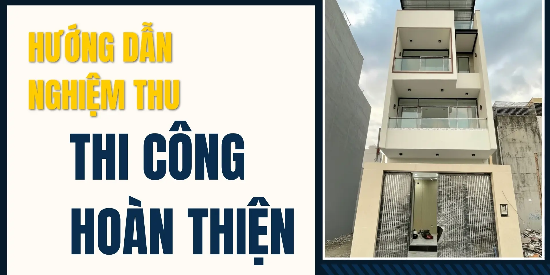 kiểm tra thi công hoàn thiện