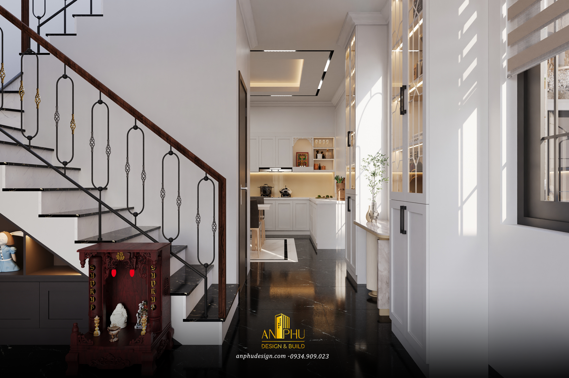 Lối đi vào bếp