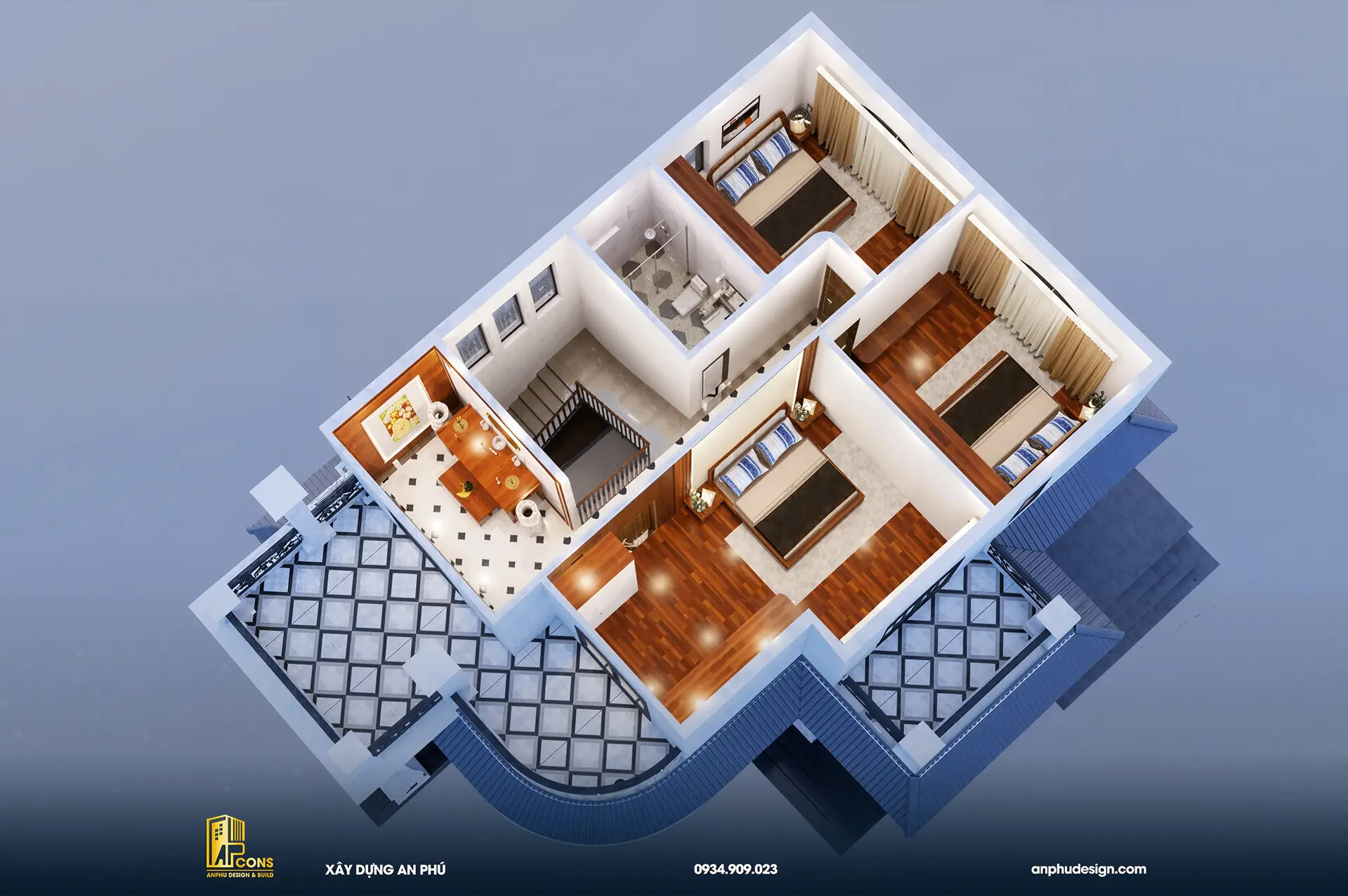 mat-bang-biet-thu-mai-nhat-8x12m-tang-1