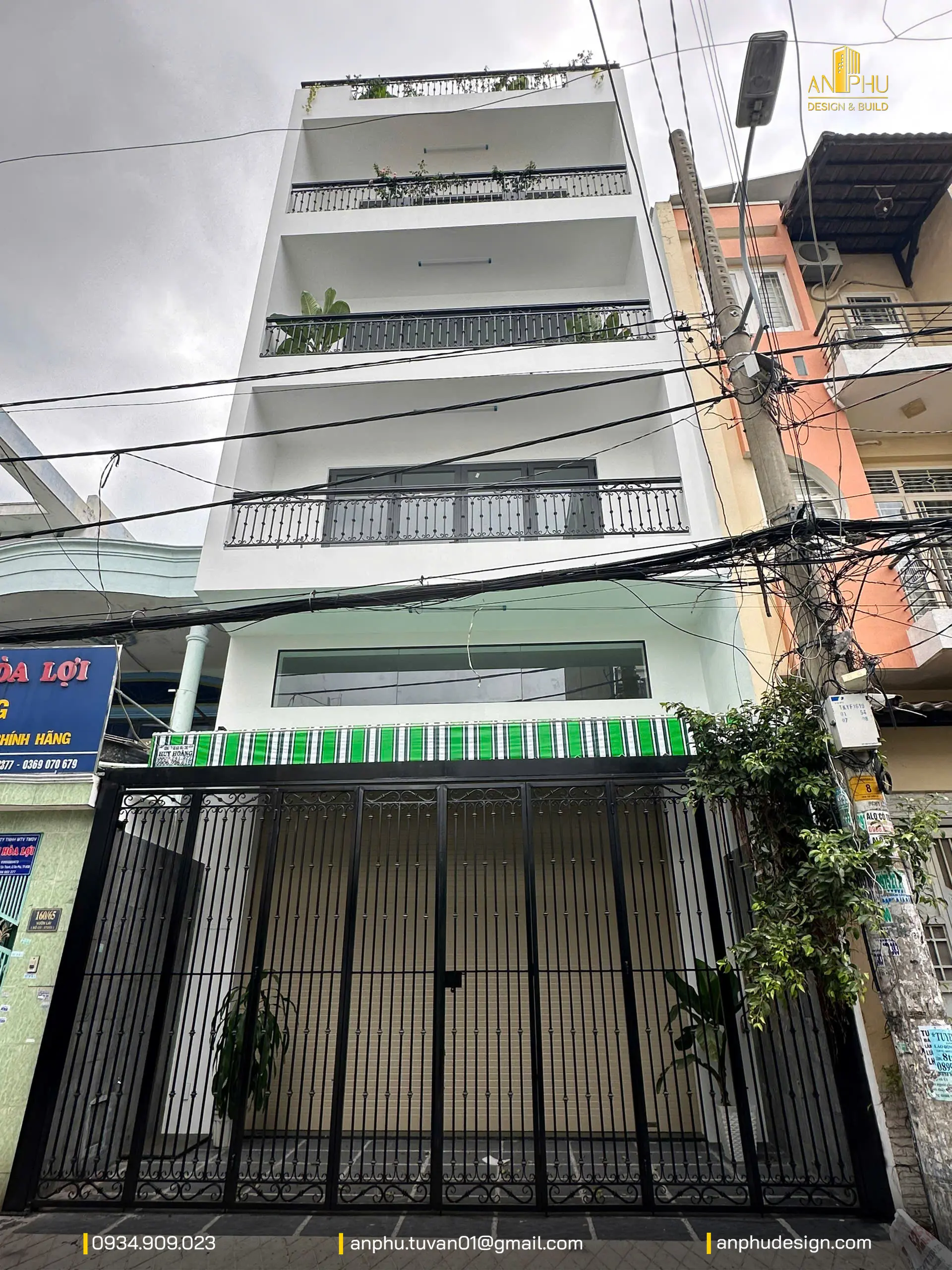 nhà ở 6 tầng kết hợp kinh doanh