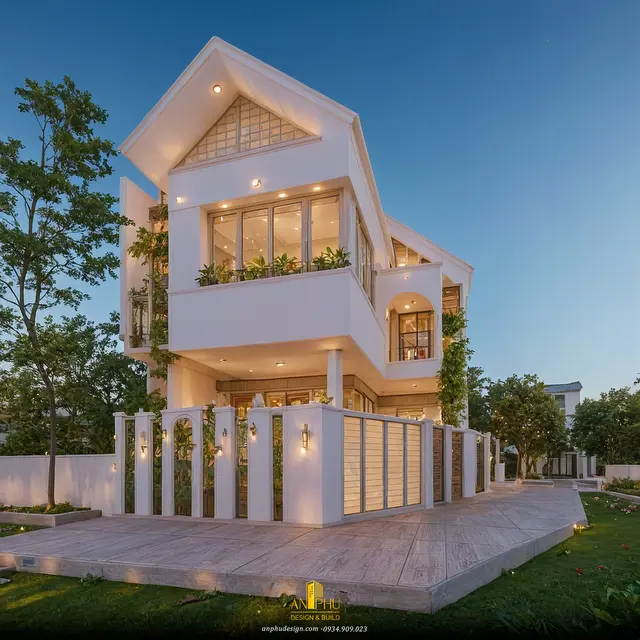 nhà phố 2 tầng 3