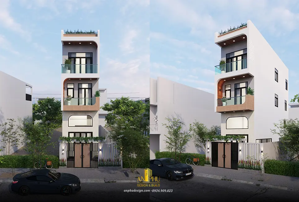 nhà phố 3 tầng 1