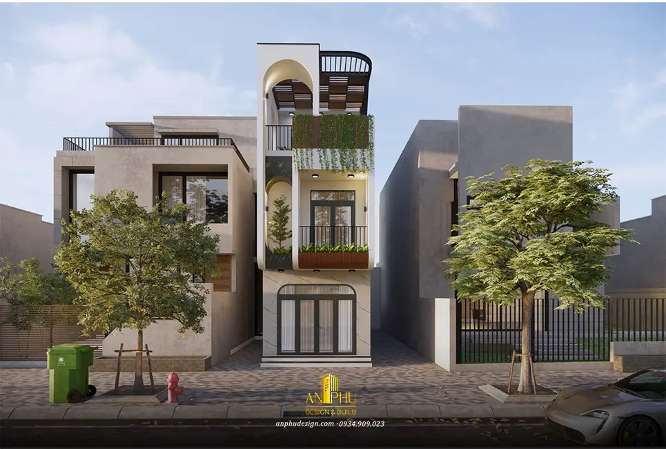 nhà phố 3 tầng đẹp