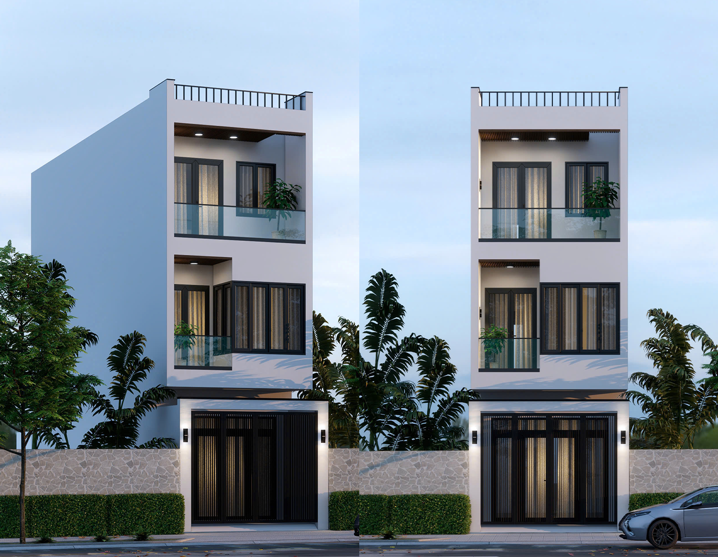 Nhà phố 3 tầng hiện đại khu công nghệ cao Hồ Chí Minh