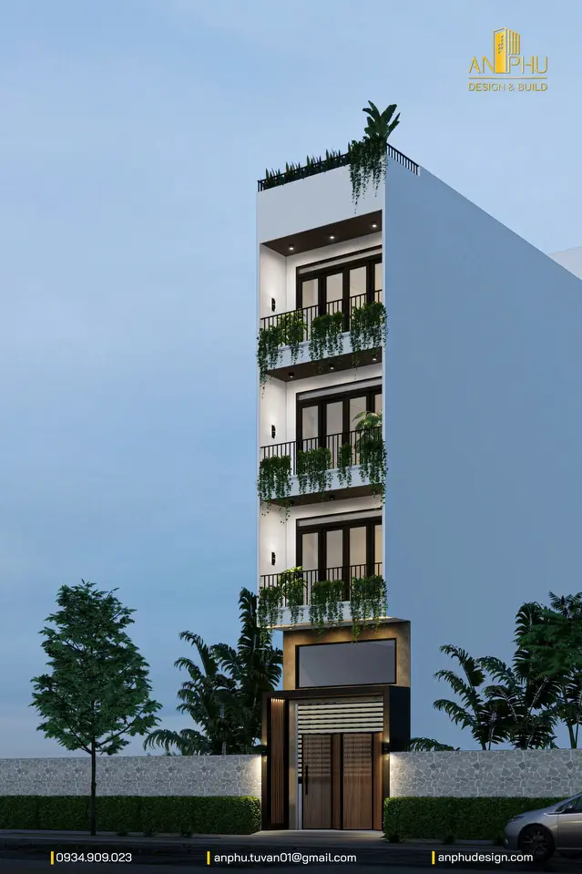 nhà phố 6 tầng 2