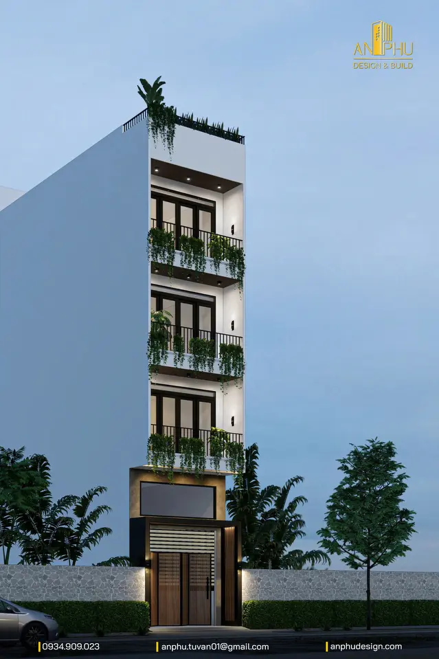 nhà phố 6 tầng 3