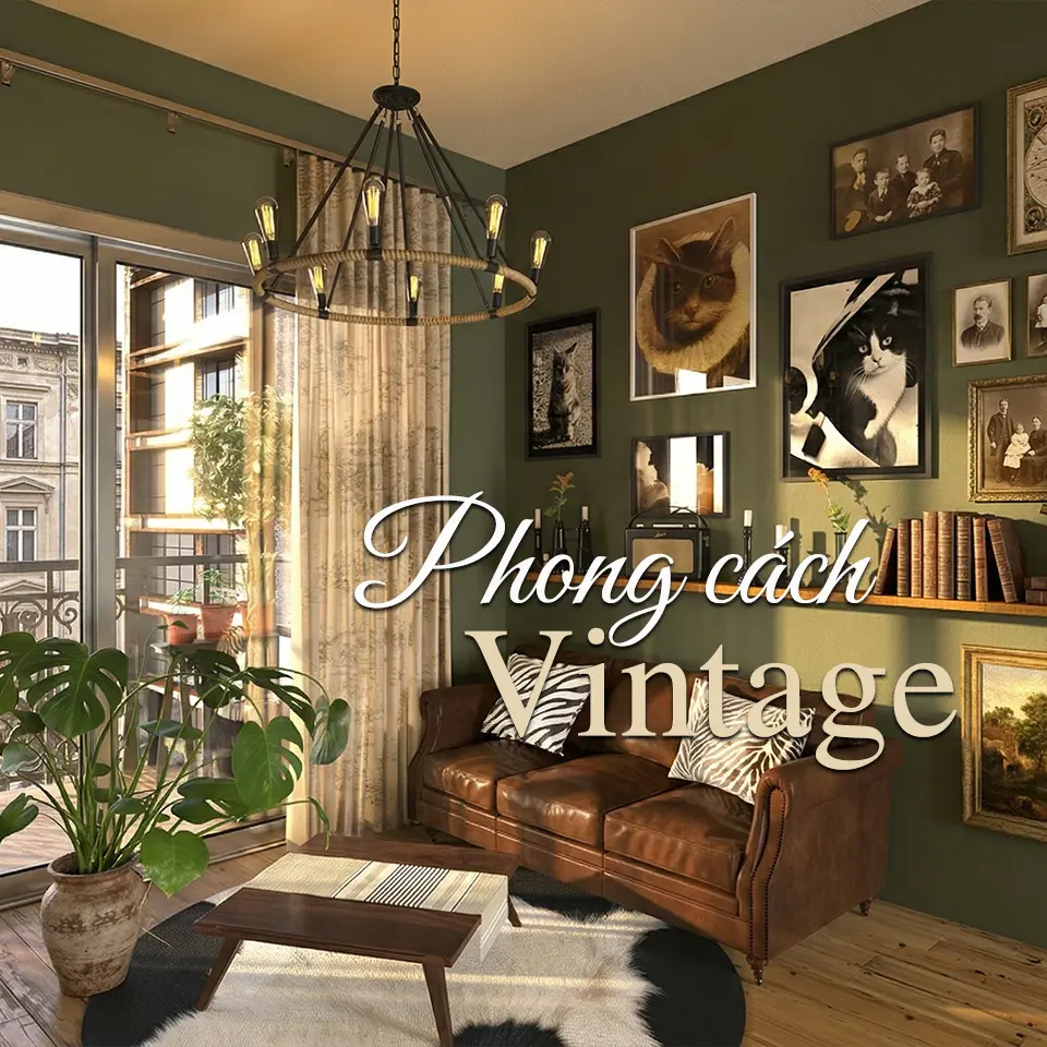 phong cách vintage